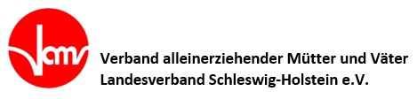 Logo VAMV Schleswig Holstein e.V. Verlinkung zur Startseite